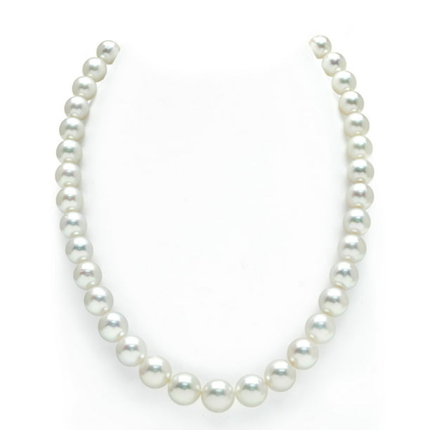 A new 14k gold filled 16" with 10mm  crystal round pearl necklace!